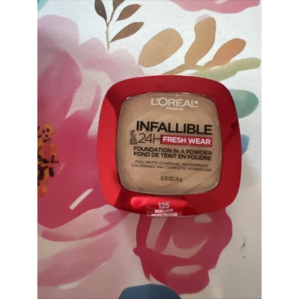 L'Oréal 24hour Fresh Wear 125 Ivory Buff